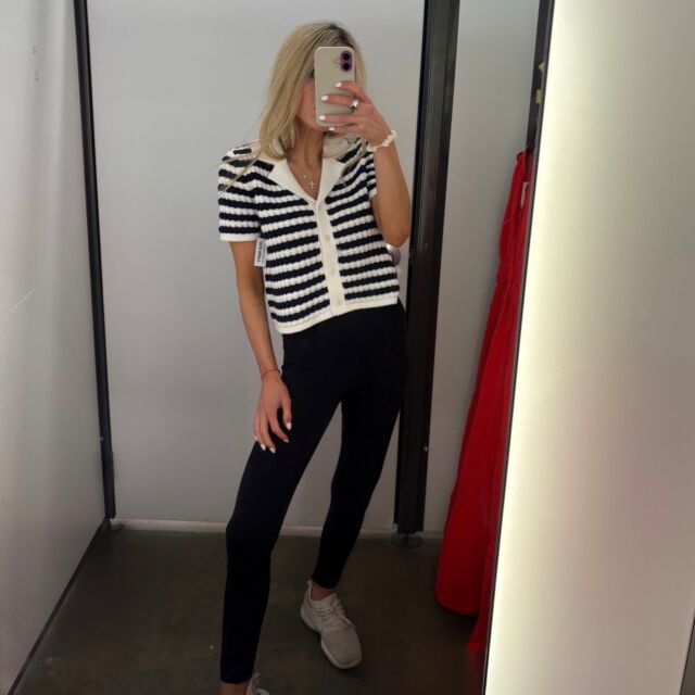Love love this navy and white stripe button up sweater. Such a great find and perfect for Memorial Day weekend! Comment SHOP below to receive a DM with the link to this post on my LTK ⬇ https://liketk.it/5cFAY #ltkfindsunder50 #ltkseasonal #ltkstyletip