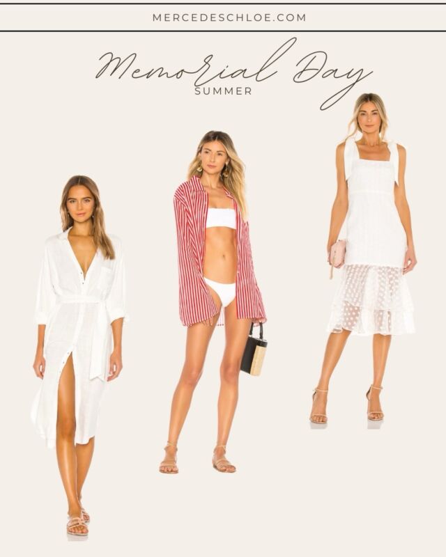 Never too soon to be planning an outfit. Love some of these finds for Memorial Day weekend. The white dress is on sale and an immediate add to cart!Comment SHOP below to receive a DM with the link to this post on my LTK ⬇ https://liketk.it/5cNTK #ltksalealert #ltkseasonal #ltkswim