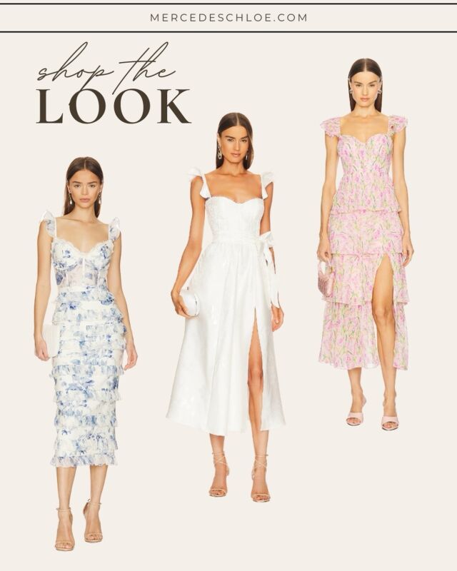 Couldn’t resist these dresses for summer. So feminine and beautiful! Comment SHOP below to receive a DM with the link to this post on my LTK ⬇ https://liketk.it/5dLgc #ltkseasonal #ltkparties #ltkstyletip