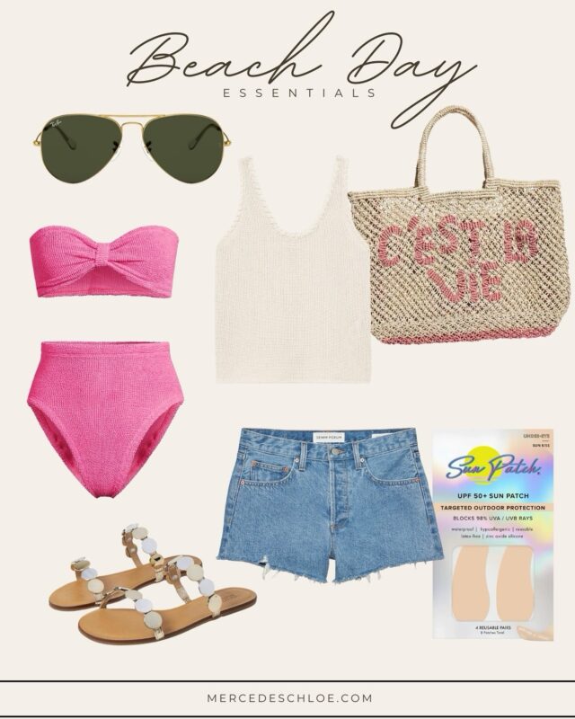 Beach day essentials Comment SHOP below to receive a DM with the link to this post on my LTK ⬇ https://liketk.it/5eXCK #ltksummeredit #ltktravel #ltkswim @sun.patch